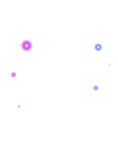 colorful light spots around gem
